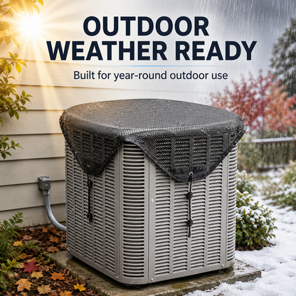 🔥 Durable Outdoor AC Unit Cover🛡️Protect Your AC from Leaves, Snow & Debris