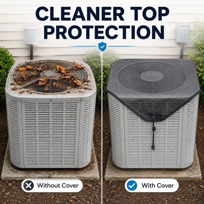 🔥 Durable Outdoor AC Unit Cover🛡️Protect Your AC from Leaves, Snow & Debris