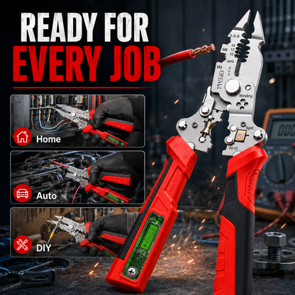 ⚡50% OFF TODAY🛠️ 16-in-1 Wire Stripping Pliers with Voltage Tester