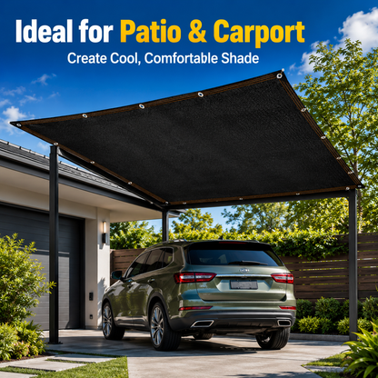 🏡Create the Perfect Backyard Oasis☀️ 🌿90% UV-Blocking Heavy-Duty Shade Cloth