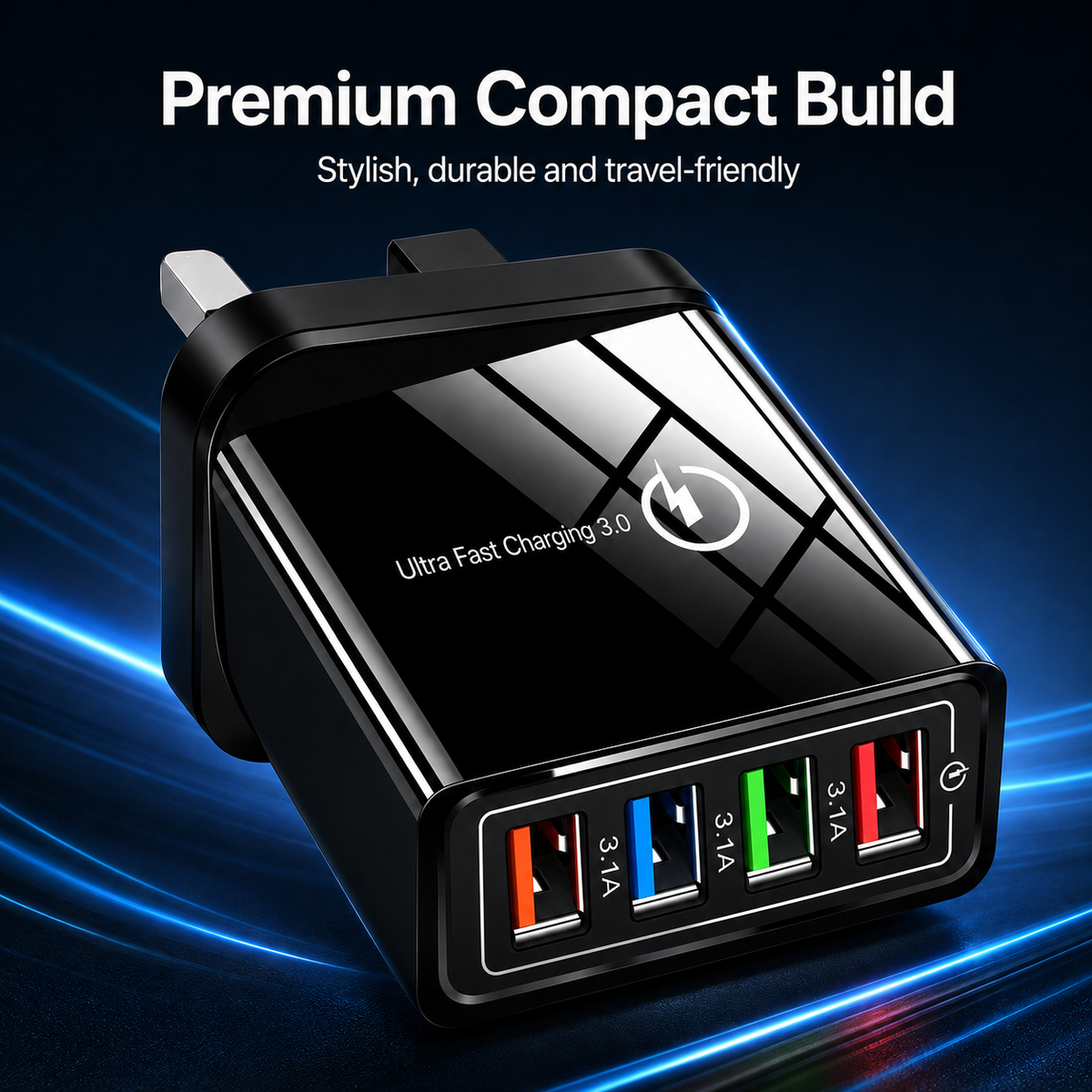 The Charger Big Tech Hates | 4-Port Quick Charge 3.0 + Smart Charging Optimization
