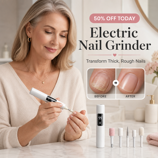 ✨50% OFF TODAY💅 Electric Nail Grinder – Transform Thick Rough Nails