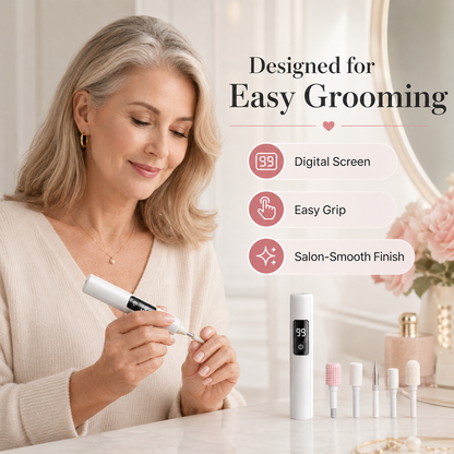 ✨50% OFF TODAY💅 Electric Nail Grinder – Transform Thick Rough Nails