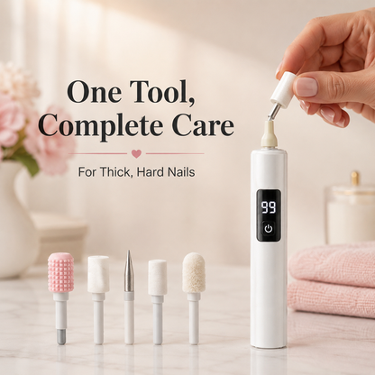 ✨50% OFF TODAY💅 Electric Nail Grinder – Transform Thick Rough Nails