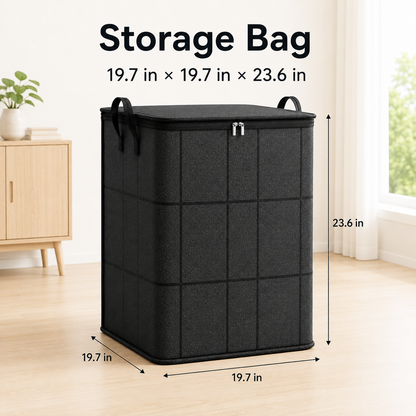 🔥 50% OFF XXL Zippered Storage Bag for Bedding, Clothes & Blankets