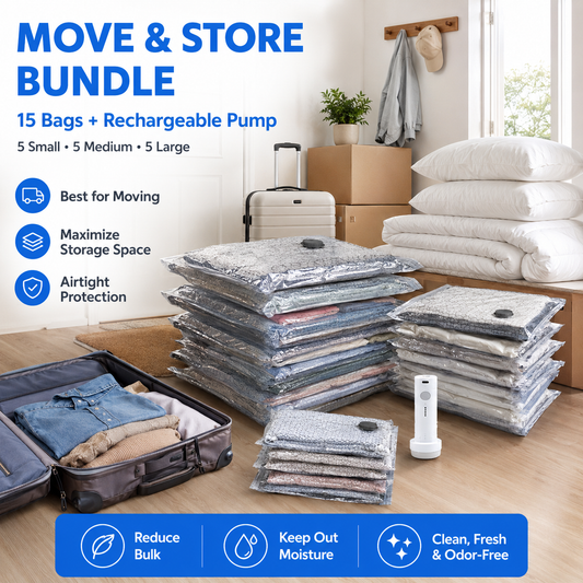 ✈️49% OFF TODAY🧳 Travel Vacuum Storage Bags with Electric Pump