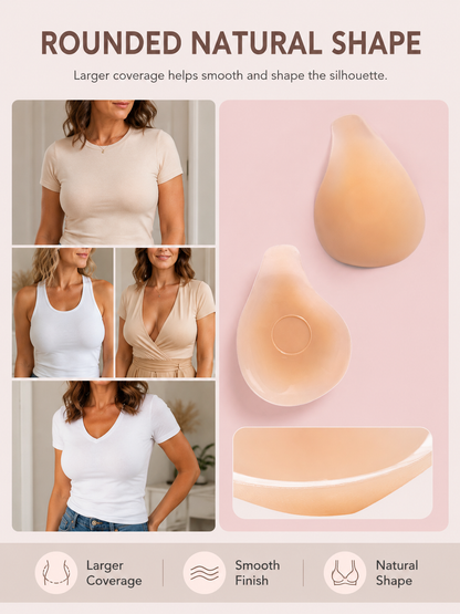 ✨ Reusable Silicone Lifting Covers – Invisible Natural Lift for Braless Outfits 💃