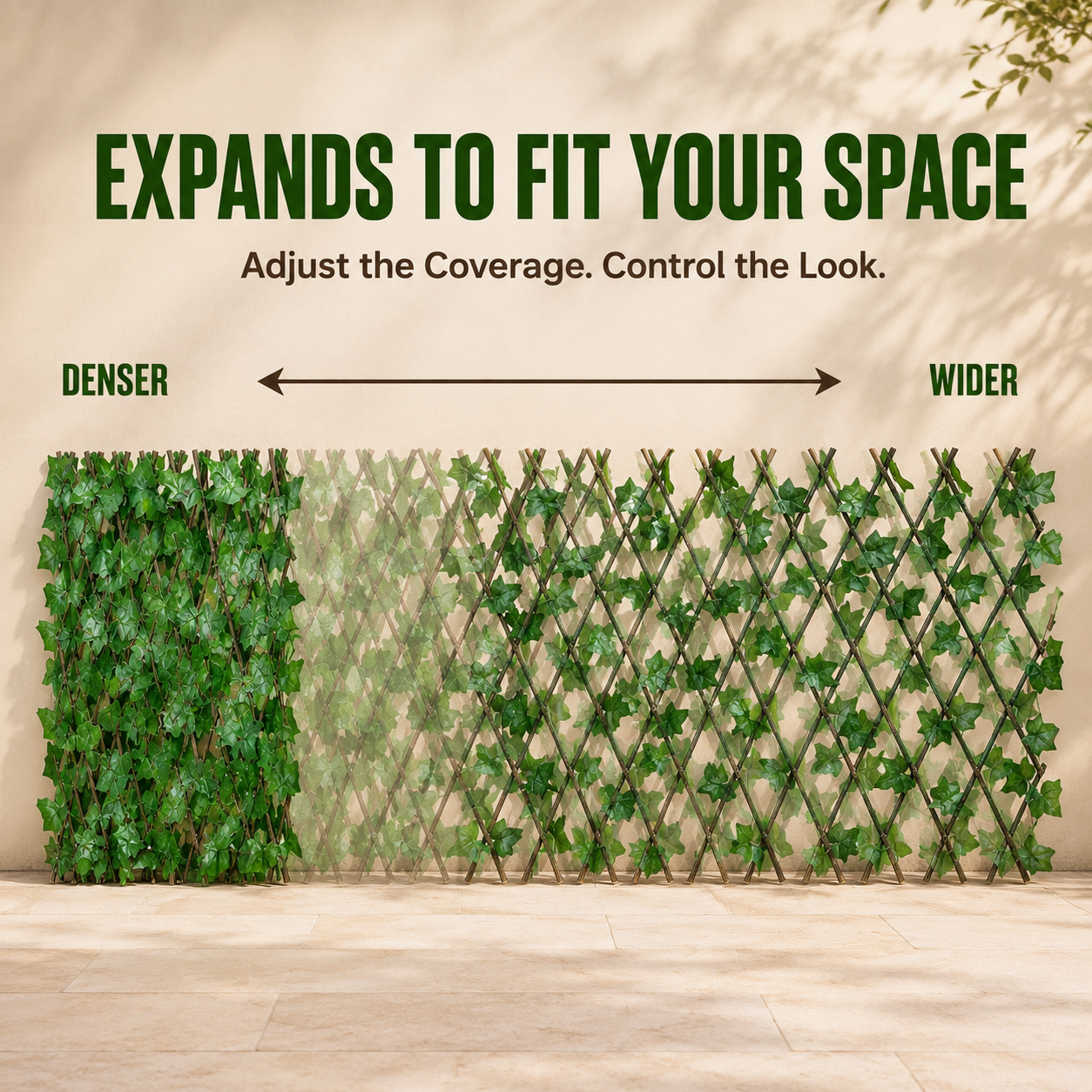 🔥49% OFF TODAY🌿 Expandable Faux Ivy Privacy Fence– Instant Greenery & Privacy