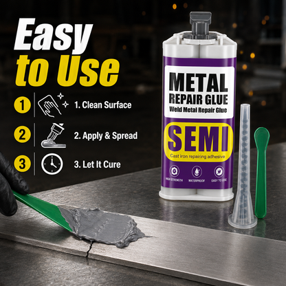 🔥49% OFF TODAY✨ Heavy-Duty Metal Repair Adhesive--Repair Metal Without Welding