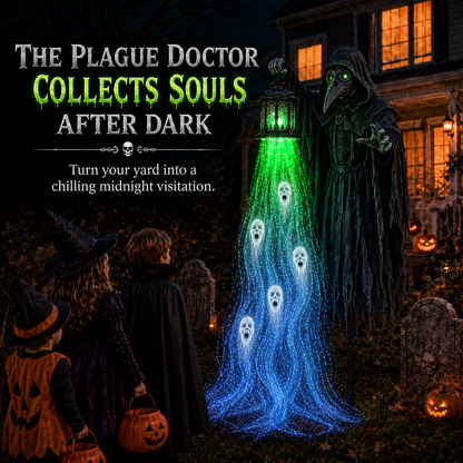 🎃 Today Only 49% OFF – 🎃 Halloween Soul Harvester Solar Garden Light – Rising Spirit Glow 👻