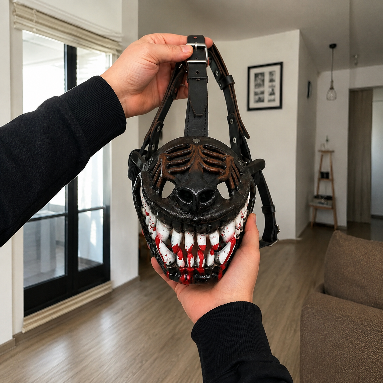 🎃 Early Halloween Sale 50% Off 🔥 Hell Hound Monster Dog Muzzle