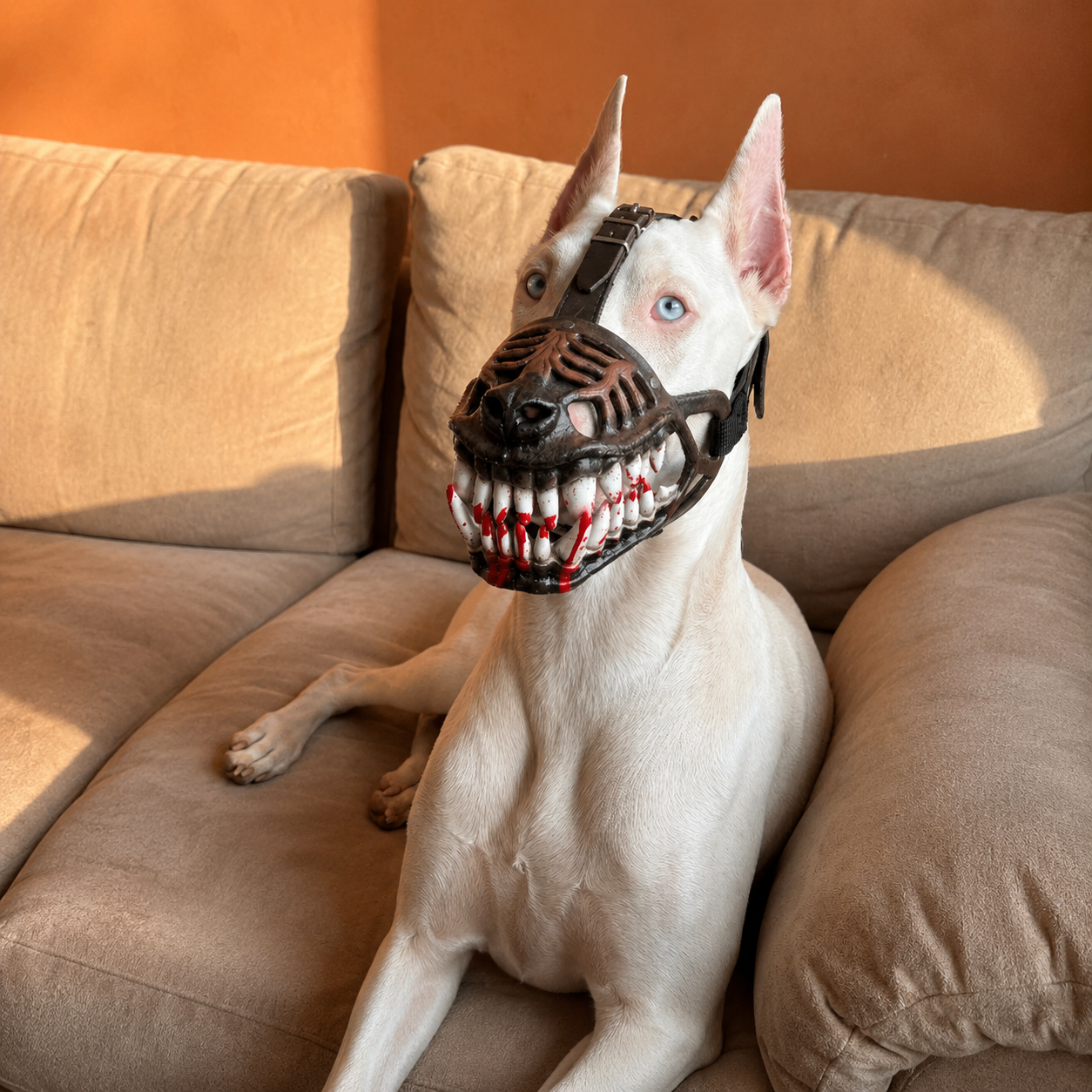 🎃 Early Halloween Sale 50% Off 🔥 Hell Hound Monster Dog Muzzle