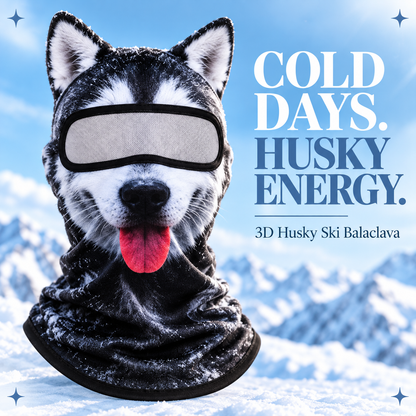 🐱 3D Cat Balaclava – Lightweight Cat Ear Ski Mask & Costume 🎭