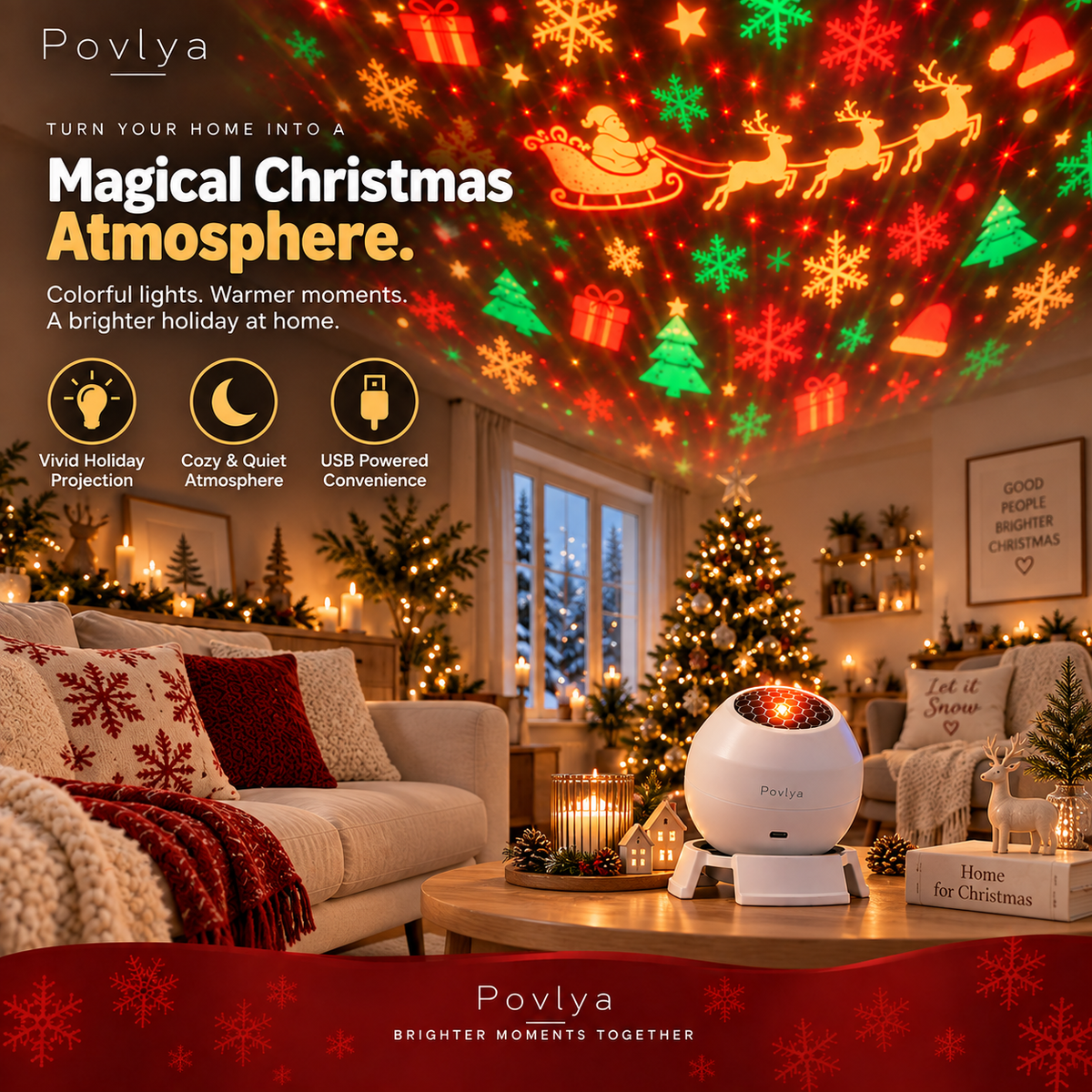 🎄 Magical Christmas Lights ✨ Light Up the Holiday Magic