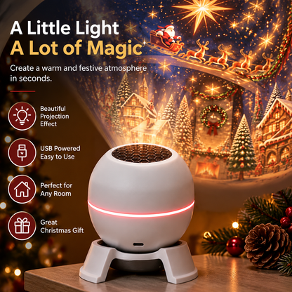 🎅 50% OFF Christmas Magic Projection Light ✨ Instant Holiday Atmosphere