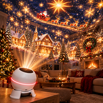 🎅 50% OFF Christmas Magic Projection Light ✨ Instant Holiday Atmosphere