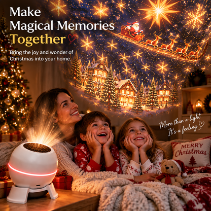 🎅 50% OFF Christmas Magic Projection Light ✨ Instant Holiday Atmosphere