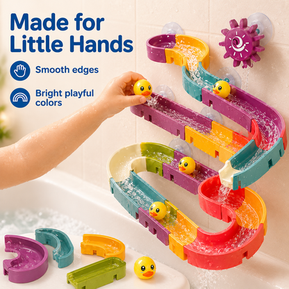 🔥 50% OFF TODAY 🛁 48PCS DIY Bath Water Track Toy🌈