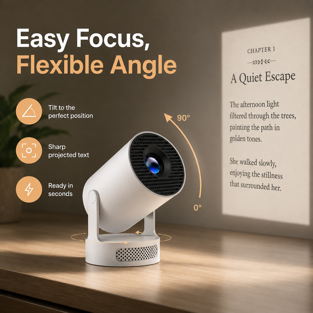 📚 SAVE 49% TODAY-✨ Smart Reading Projector for Bedtime & Learning