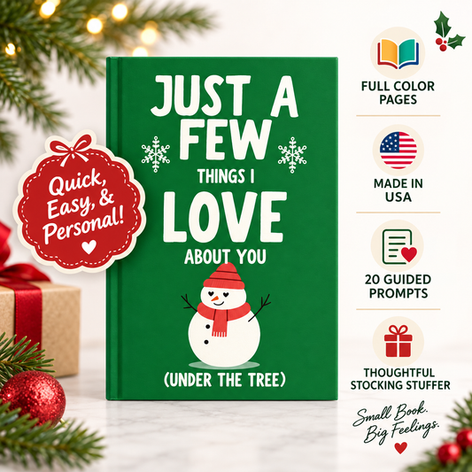 🎄❤️Just A Few Things I Love About You (Under The Tree) - Hardcover📚
