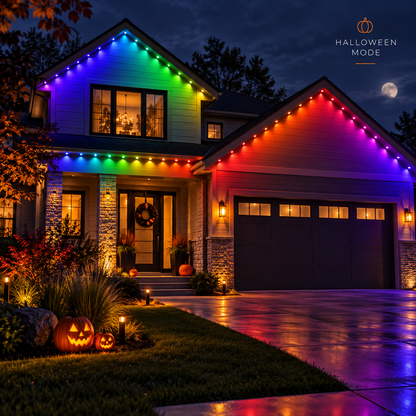 🎅Early Christmas 49% OFF - Smart Rainbow LED Permanent Outdoor Light - Smartlight 🎁