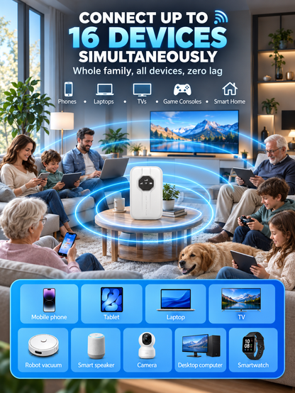 🌍 Boundless Portable WiFi – Global Coverage, Free for Life | No SIM, No Contract