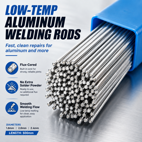 🏗️🌟  Aluminium Welding Rods – Repair engine blocks, gearboxes, loading ramps & more. Easy to melt – no expensive equipment needed! 💰✅
