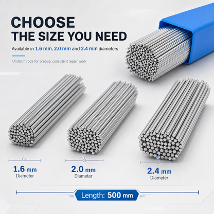 🏗️🌟  Aluminium Welding Rods – Repair engine blocks, gearboxes, loading ramps & more. Easy to melt – no expensive equipment needed! 💰✅
