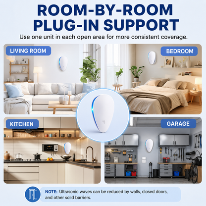 ⚡⚡Buy 1 get 1 free🏠 Plug-In Ultrasonic Pest Repeller for Home & Indoor Rooms 🔌