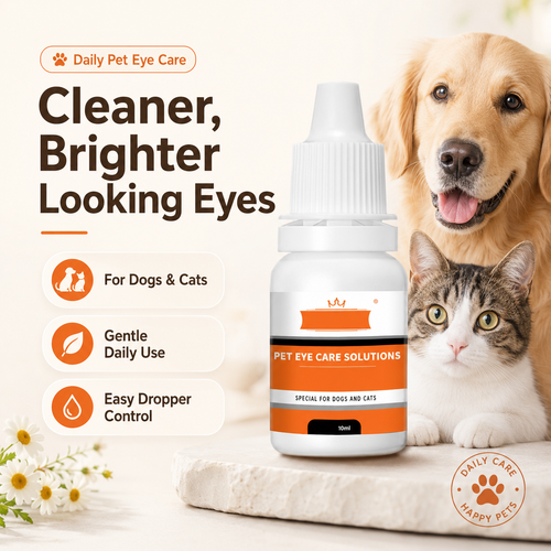 💐50% OFF ! Vet-Recommended Eye Solution – Gentle Formula for Sensitive Breeds 🩺🐕【Limited Offer】