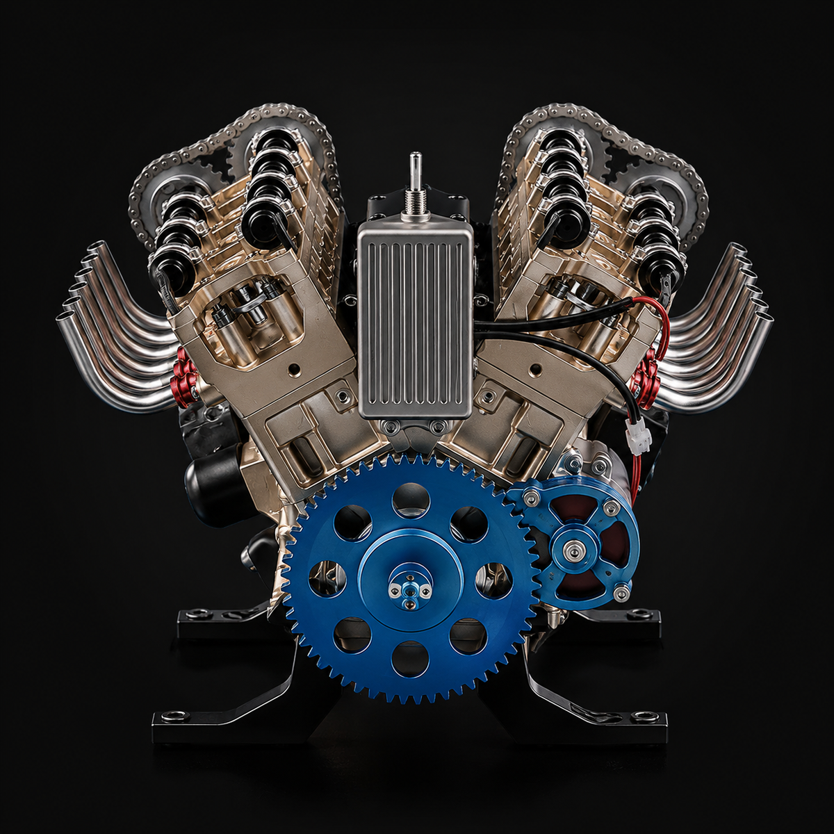 🏎️🛠️The Ultimate Desktop Masterpiece: Miniature V8 Small-Block Static Model Kit