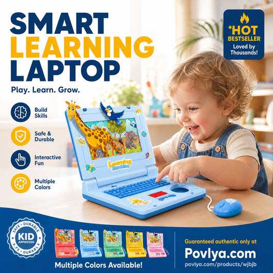 🎉 2026 Sale — Over 28,000 Sold!💻 Interactive Simulation Toy Laptop 🎵