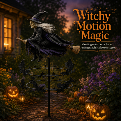 🔥 Limited time 70% OFF – 🧙‍♀️ The Enchanted Witch Garden Wind Spinner