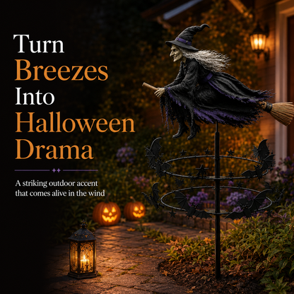 🔥 Limited time 70% OFF – 🧙‍♀️ The Enchanted Witch Garden Wind Spinner