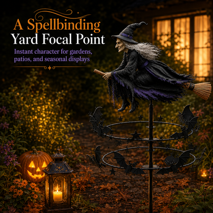 🔥 Limited time 70% OFF – 🧙‍♀️ The Enchanted Witch Garden Wind Spinner