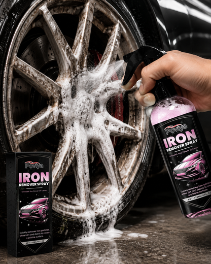 2-in-1 Car Rust Removal Kit – Rust Remover Spray with High-Pressure Water Gun