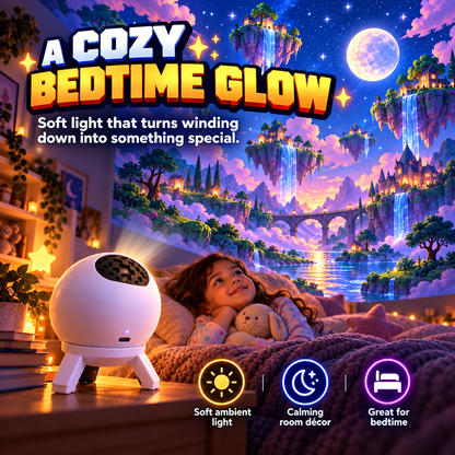 ✨ Fantasy Room Projector – Turn Bedtime Into a Magical Adventure