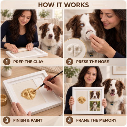 🐾❤️Forever Paw Print Keepsake Kit – Keep Their Paw Close Forever