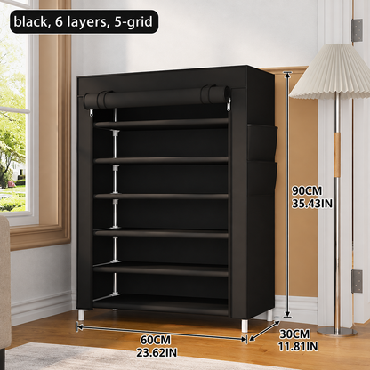 👟 Home Organization Sale 50% OFF — Large Capacity Shoe Storage Cabinet | Multi-Level Entryway Shoe Organizer With Dust Cover