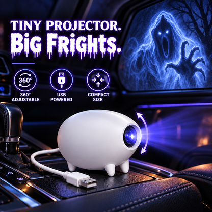 🎃 50% OFF Halloween Window Projector – Spooky Ghost Projection Decor With USB Powered Setup