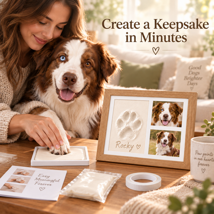 🐾❤️Forever Paw Print Keepsake Kit – Keep Their Paw Close Forever