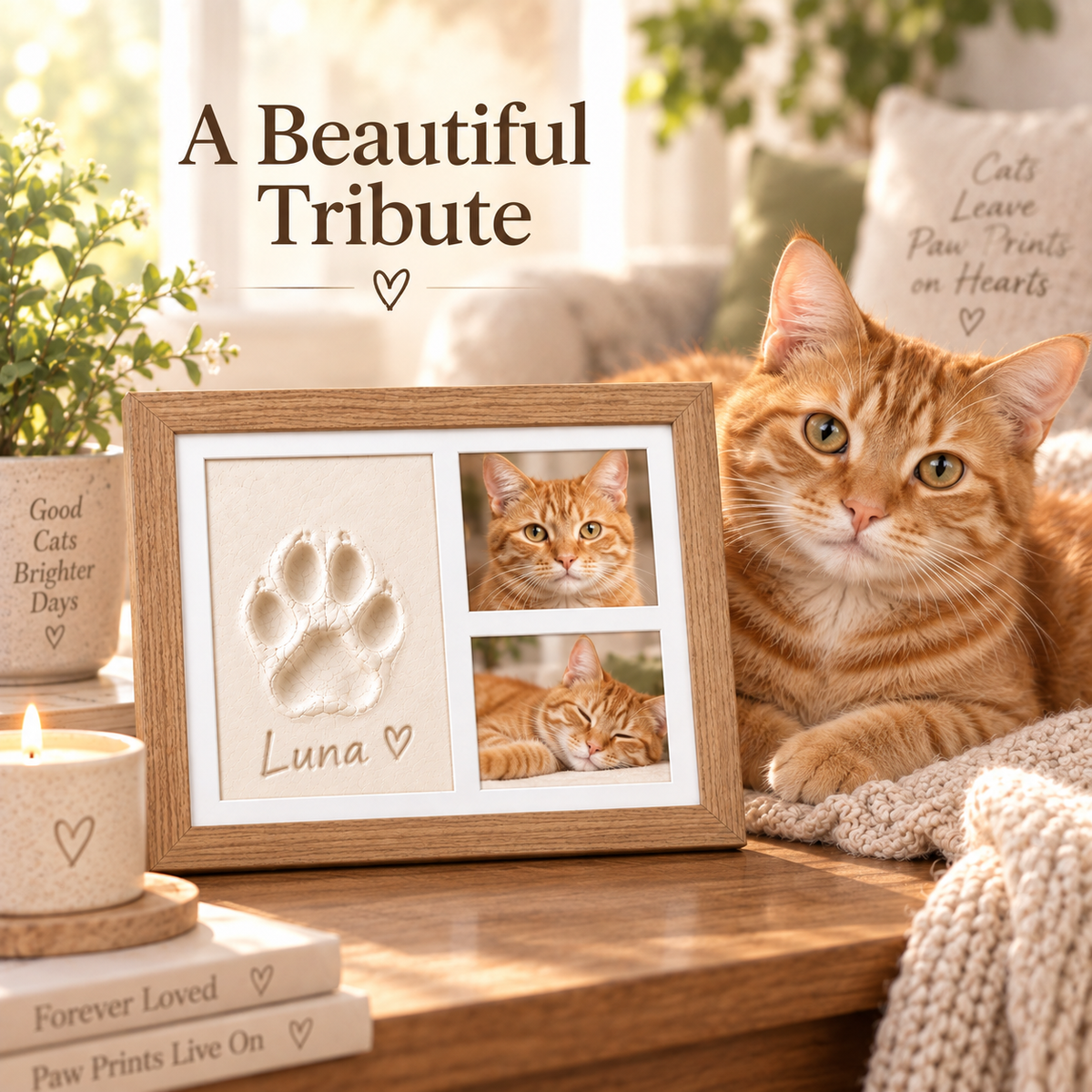 🐾❤️Forever Paw Print Keepsake Kit – Keep Their Paw Close Forever