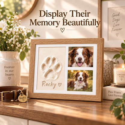 🐾❤️Forever Paw Print Keepsake Kit – Keep Their Paw Close Forever