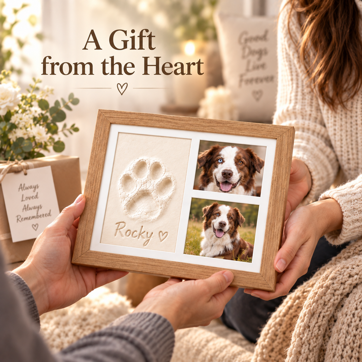 🐾❤️Forever Paw Print Keepsake Kit – Keep Their Paw Close Forever