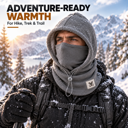 ❄️Winter Fleece Hood – 3-in-1 Warmth for Head, Face & Neck