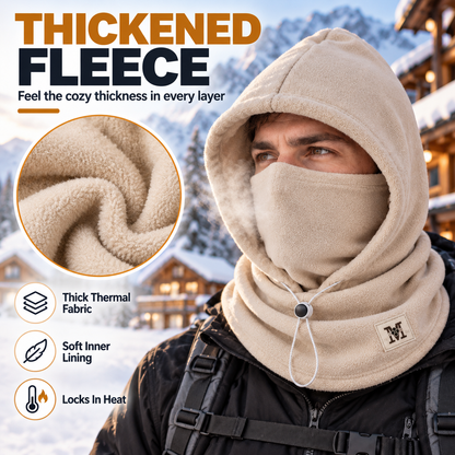❄️Winter Fleece Hood – 3-in-1 Warmth for Head, Face & Neck