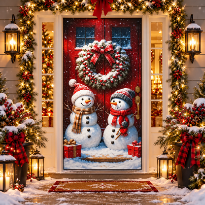 🎅 Santa Christmas Door Cover – Instant Holiday Magic🎄