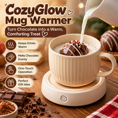 🍫 Chocolate Mug Warmer Electric Hot Chocolate & Coffee Beverage Heater ☕