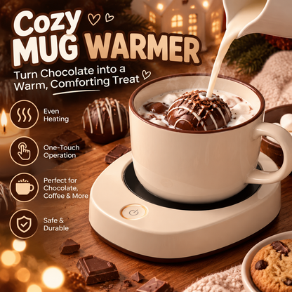 🍫 Chocolate Mug Warmer Electric Hot Chocolate & Coffee Beverage Heater ☕