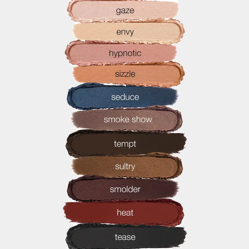 Shadow liner shade chart